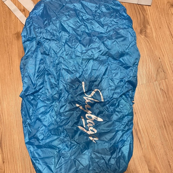 Vibrant Red and Blue Women's Backpack - Picture 7 of 7